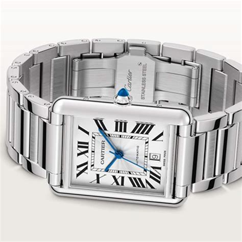 cartier tank automatic|cartier tank large automatic.